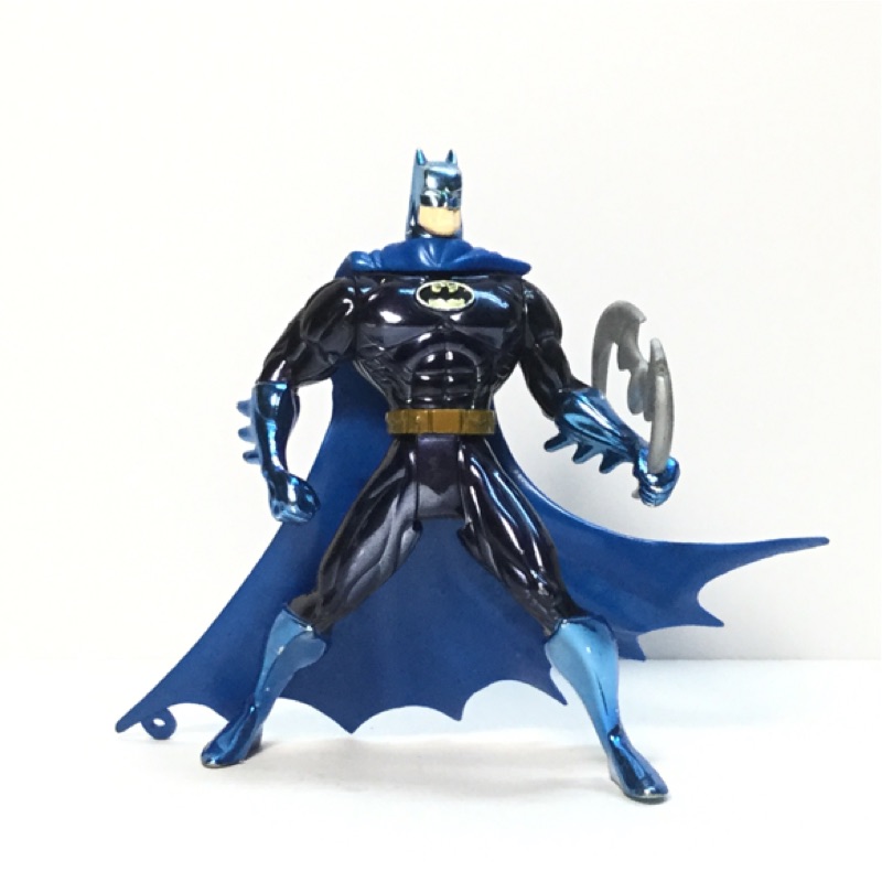 1996 kenner 蝙蝠俠 batman 金屬光澤戰鬥裝