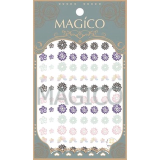 【跑單品拋售💢】Magico美甲極薄寫真背膠貼紙 半透暈染花433