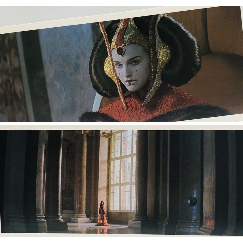 Star Wars 星際大戰 電影場景明信片 艾米達拉皇后 Queen Amidala