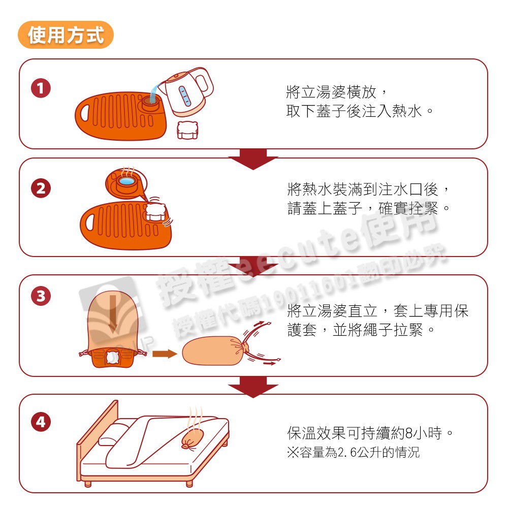 丹下立湯婆 立式熱水袋 休閒養生型2 0l 蝦皮購物