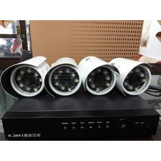 店面 套餐 AHD 1080P 4路 台灣廠商主機DVR +(SONY 200萬畫數紅外線攝影機＋懶人線)*4＋1t硬碟