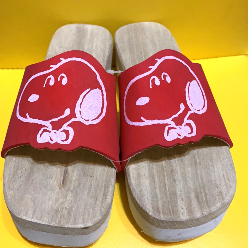 日本帶回～SNOOPY史努比木屐鞋