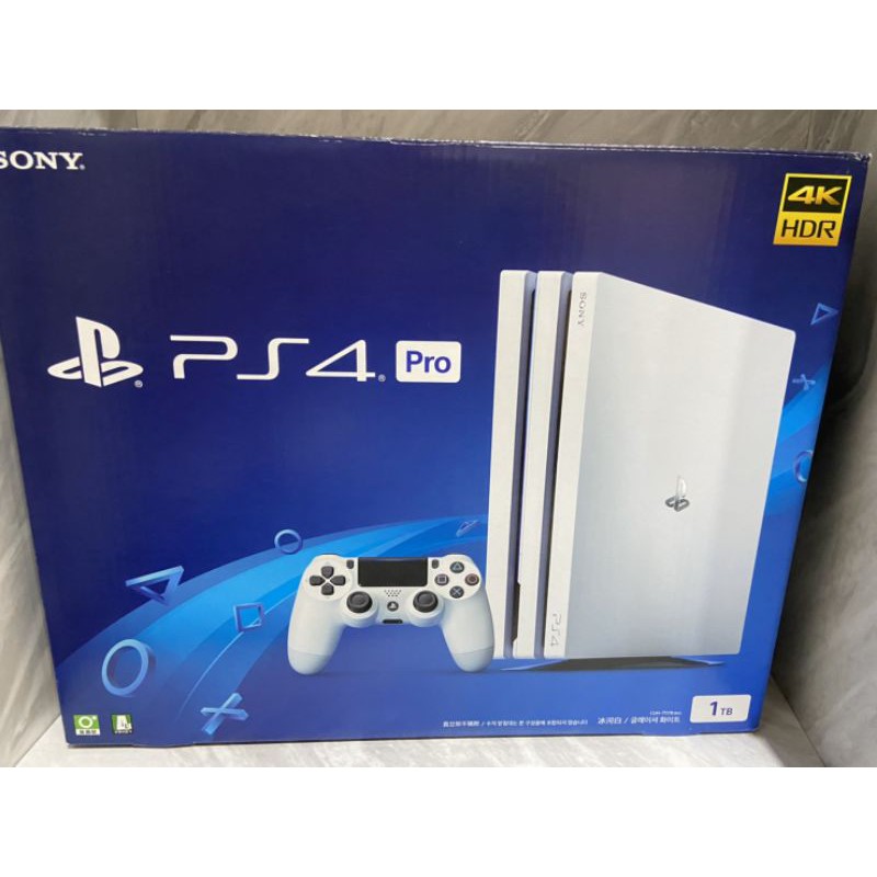 Ps4 Pro 白色1tb 7117b B02 公司貨 九成新 面交only 蝦皮購物