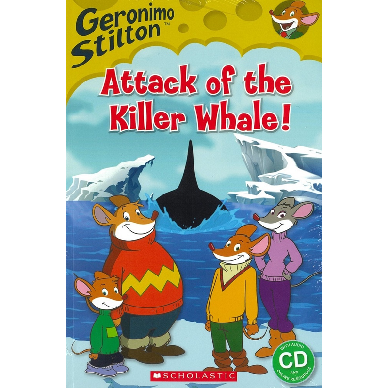 Scholastic Popcorn Readers Level 2: Geronimo Stilton: Attack of the Killer Whale w[88折]11100925235 TAAZE讀冊生活網路書店
