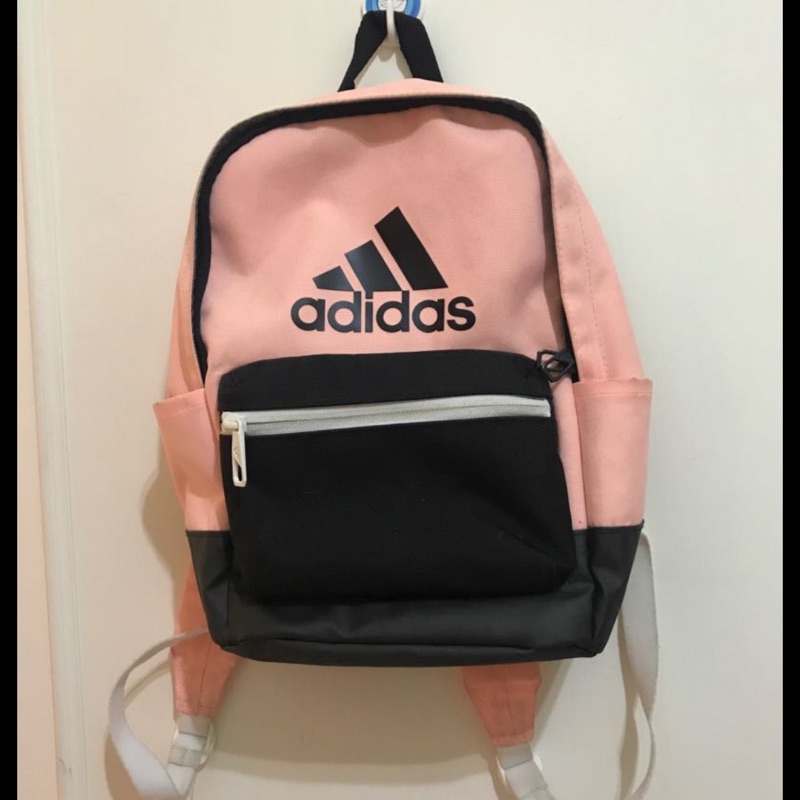 adidas粉色後背包（小）