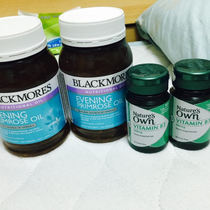 澳洲帶回 全新正品Blackmores月見草油190入/Nature's own 維他命B360入