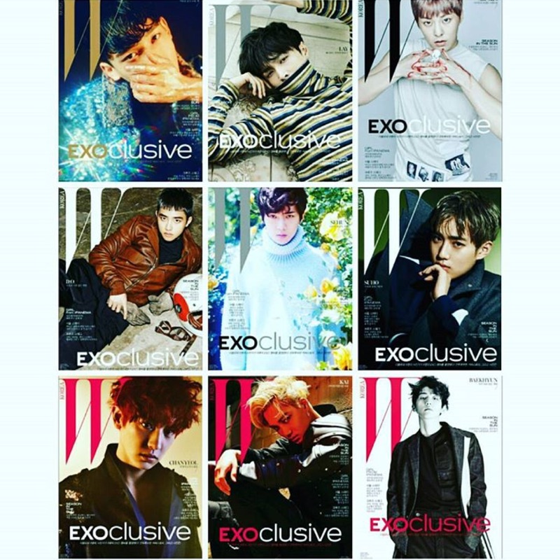 Exo W雜誌七月號 Exoclusive 現貨 8 10開始出貨 蝦皮購物