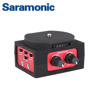 ◎相機專家◎ Saramonic 單眼相機 攝影機混音器 SR-AX101 音頻轉換器 收音 錄影 勝興公司貨
