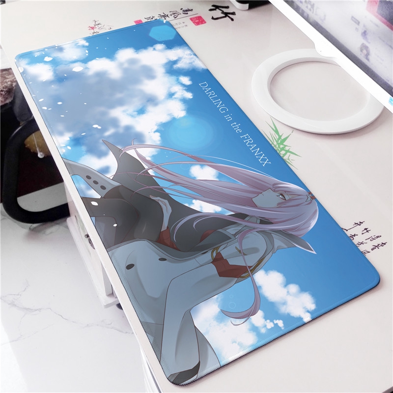 【客製化】Darling in the FranXX 加大 加厚 電競滑鼠墊 國家隊02莓動漫滑鼠 鍵盤墊 桌墊周邊