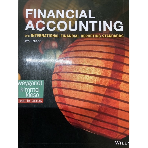 ［君王二手］會計原文書 financial accounting 4th edition