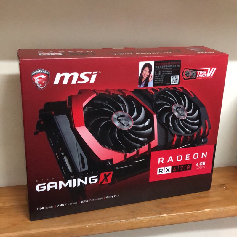 Rx 470 4G GAMING X       二手極新