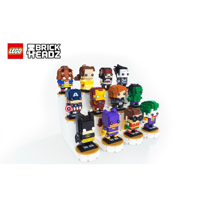 樂高LEGO BRICK HEADZ DC/MARVEL/STAR WARS/DISNEY 蝙蝠俠 水行俠 黑寡婦 小丑