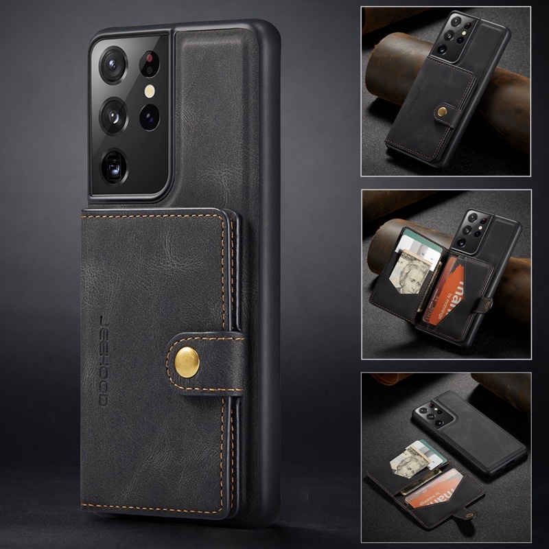 三星 Galaxy Note 20 Note20 Ultra 可分離式磁吸錢包 卡包 背殼 皮套 保護套 手機殼