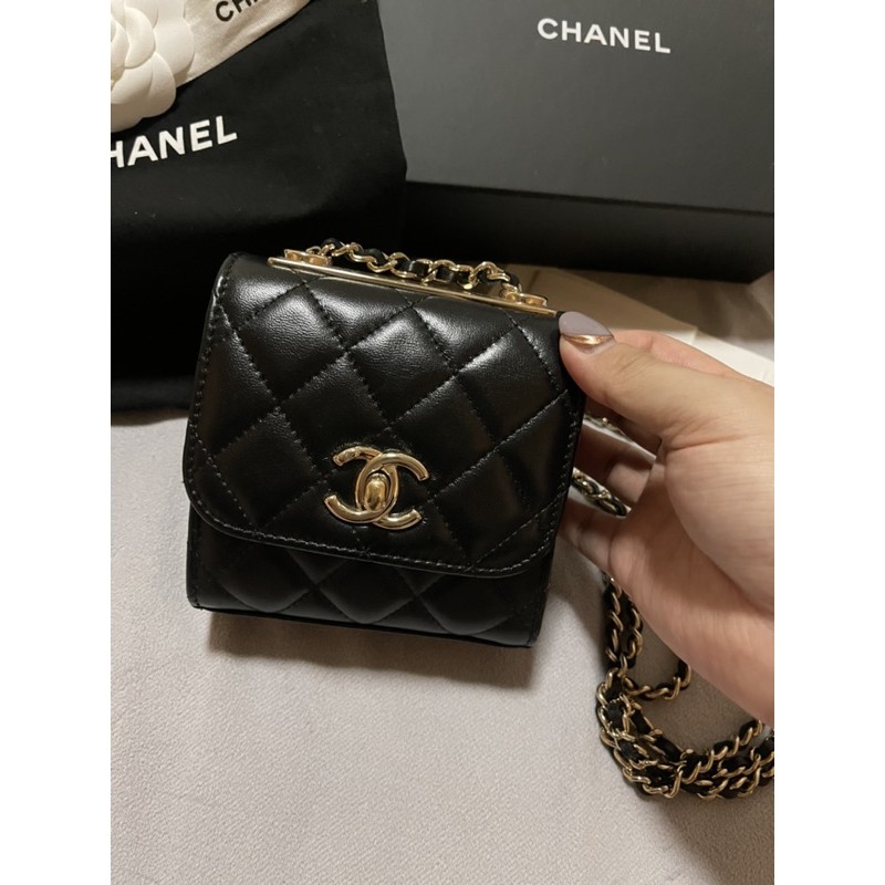 CHANEL TRENDY COCO MINI黑色 香奈兒 小包 可斜背 可肩背 現貨 免運12h寄出