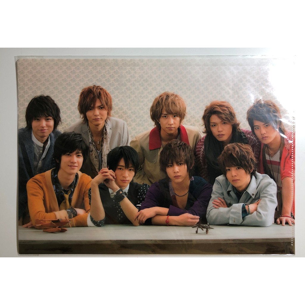 Hey Say Jump 12 Asia First Tour 團體全員資料夾文件夾現貨 T 蝦皮購物