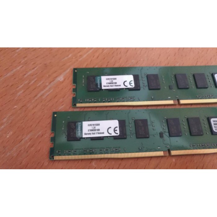 金士頓 DDR4 2133 8GBX2=16GB 單面美光同顆粒 雙通道 桌上型電腦規格