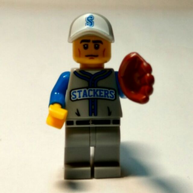 LEGO 10代人偶包71001，棒球員單售