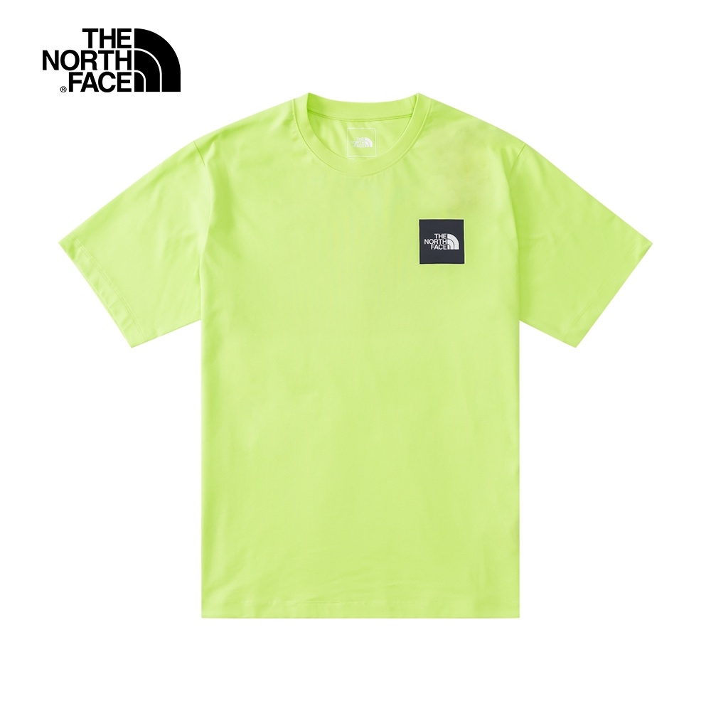 The North Face M S/S BOXED IN  AP 男 短袖上衣 螢光綠 NF0A5JZXHDD