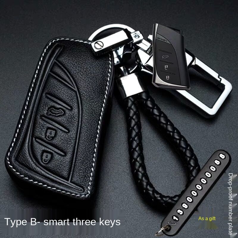 Lexus凌志鑰匙包 適用 es200 NX200鑰匙皮套rx330 UX200汽車鑰匙包UX250h 汽車芯片鑰匙扣