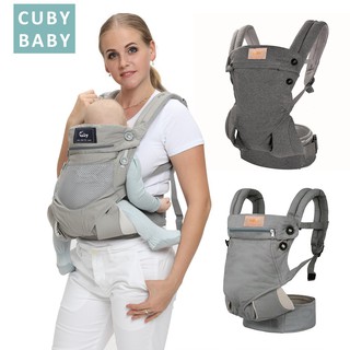 🌸🌸臺灣現貨免運喔🌸🌸現貨CUBY腰凳背巾 兒童背帶ergobaby360°嬰兒背巾四季款寶寶前抱式腰凳雙肩透氣