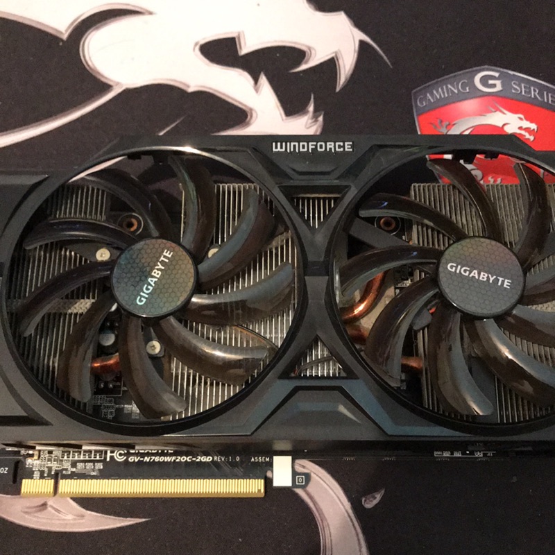 技嘉 NVIDIA GTX760 WF2OC -2GD