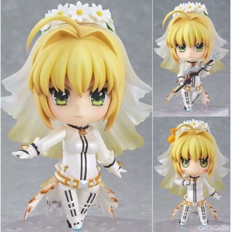 黏土人 Q版 Saber Bride 命運之夜婚紗 賽巴 日版 GSC GOOD SMAIL COMPANY