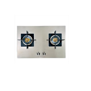 愛琴海廚房＊義大利BEST GH7450-ST嵌入式雙口 銅爐頭 高效能不鏽鋼瓦斯爐 原廠保固
