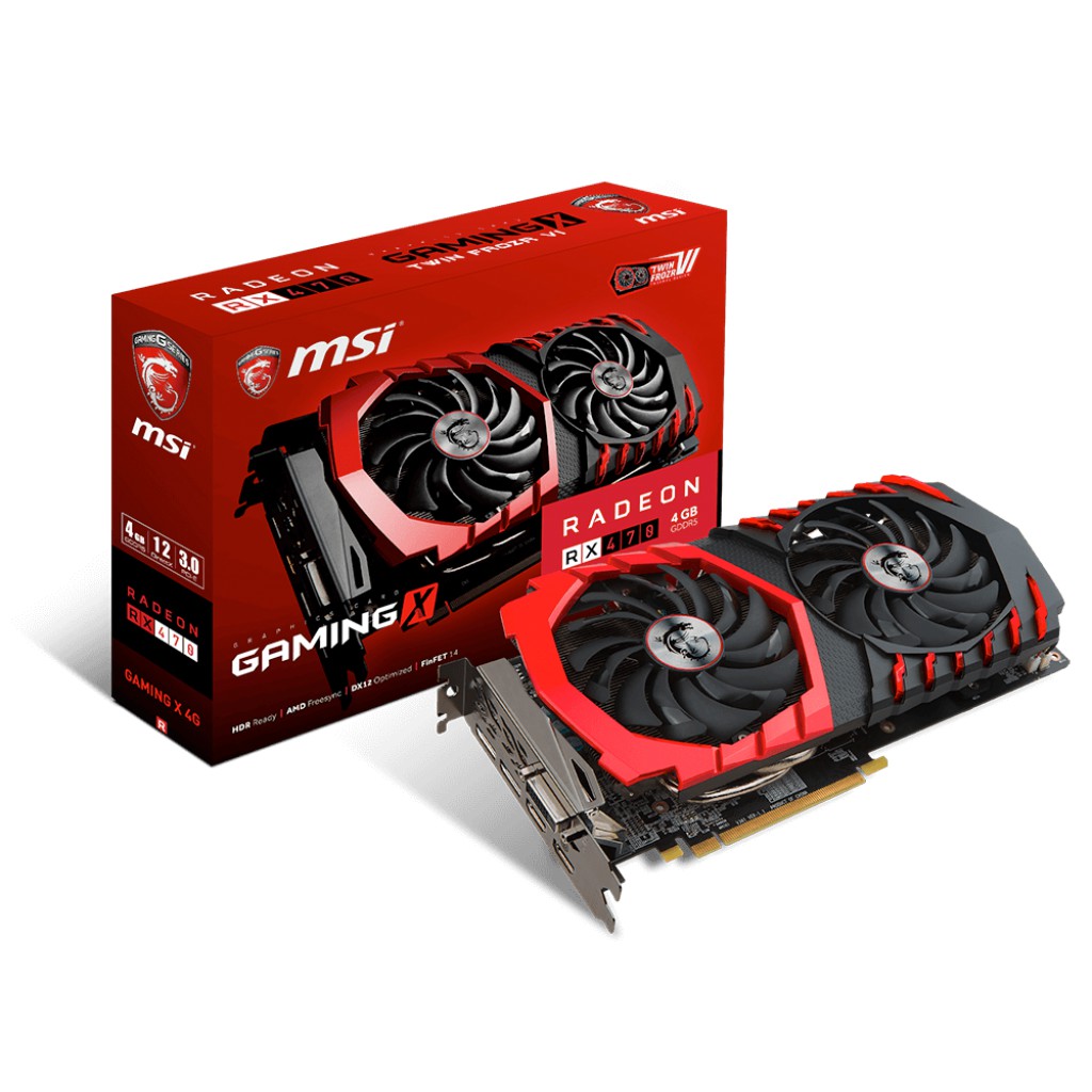 msi 微星 Radeon RX 470 GAMING X 4G RX470