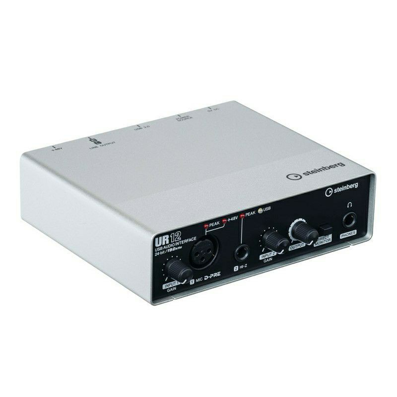 [九成新自用]Steinberg UR12 USB 錄音介面 2X2 USB 2.0 錄音盒 錄音卡