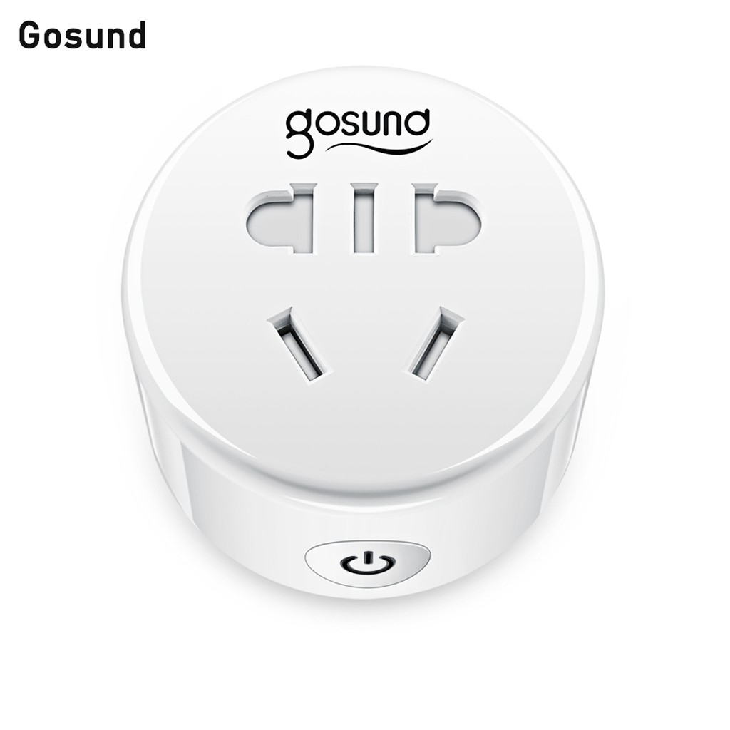 小米有品 Gosund 智能插座cp1 家用智能插座110v 220v 米家app直連智能控制定時開關遠程查看 蝦皮購物
