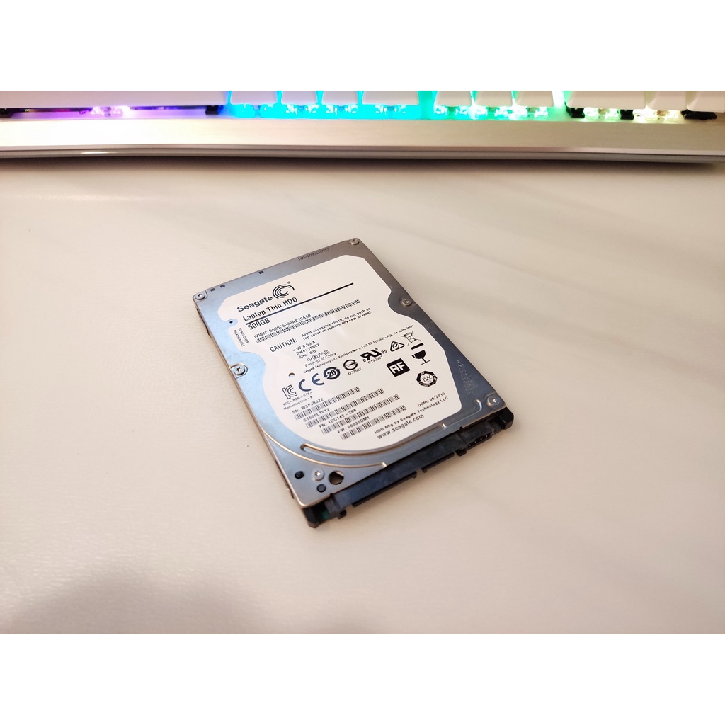 「二手良品」SEAGATE 2.5吋 500GB SATA3.0 7mm 薄型硬碟 希捷