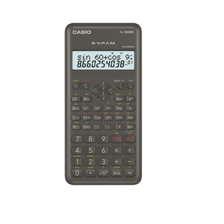 【CASIO】2列顯示科學型工程型計算機 FX-350MS-2 二代12位數工程型 計算機II 台灣卡西歐保固2年