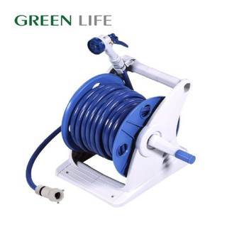 【日本製 GREEN LIFE】GENIUS 水管車 20M 4分水管 (內徑：12.7mm) (洗車、澆花、居家清潔