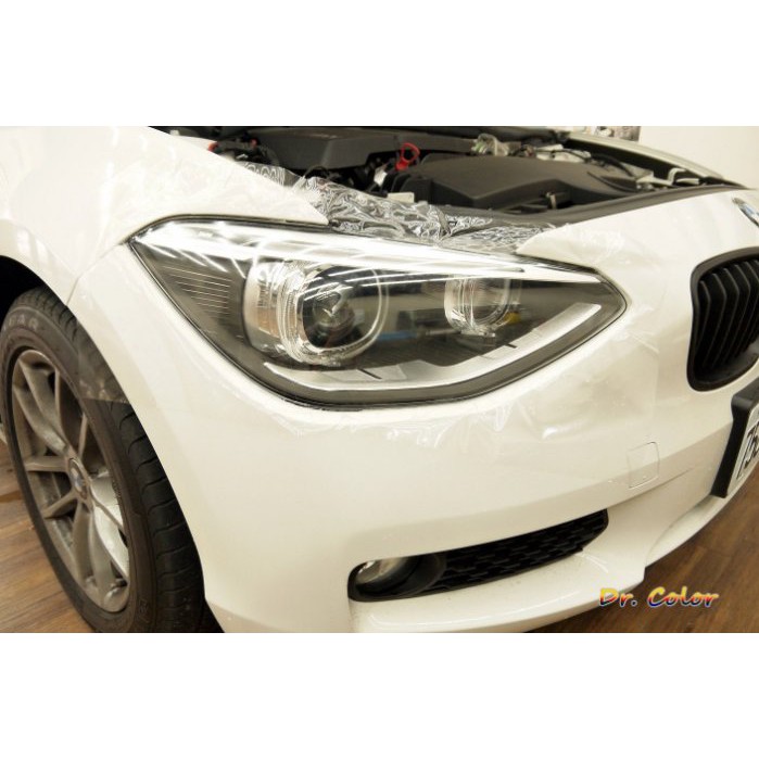 Dr. Color 玩色專業汽車包膜 BMW 116i 車燈保護膜