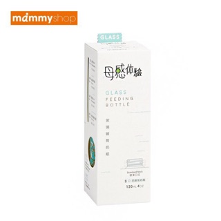 mammyshop 媽咪小站 母感體驗玻璃哺育奶瓶標準口徑120ml S