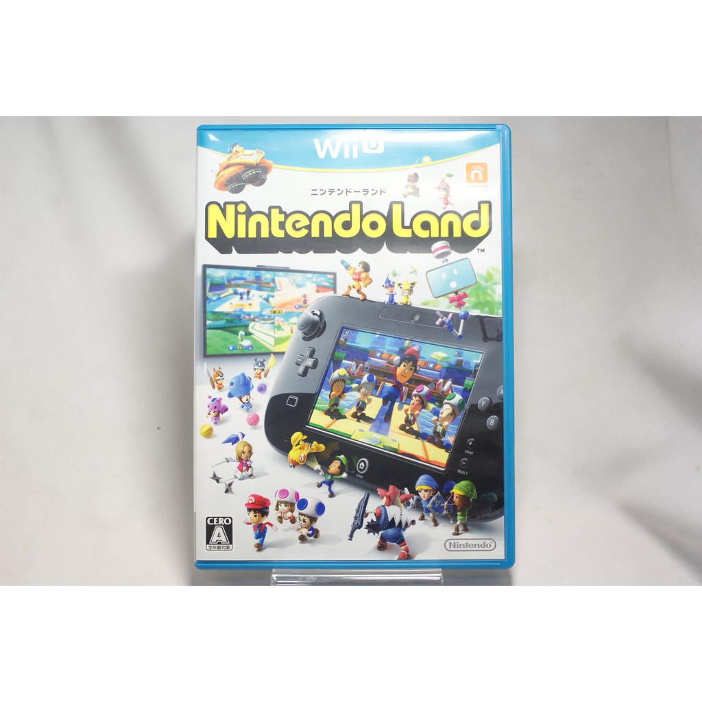 耀西]二手純日版任天堂Wii U WiiU 任天堂樂園Nintendo Land 含稅附發票| 蝦皮購物