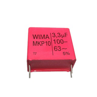 WIMA 高級電容器 擴大機 喇叭 專用 MKP10 3.3uF 100V 5% 電容 一個 ANV DIY 音響