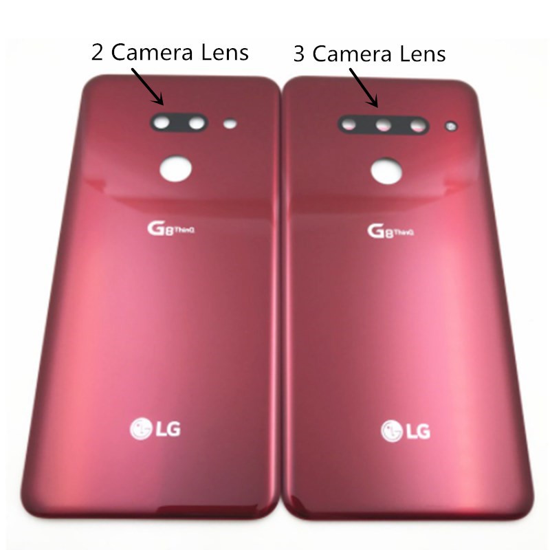 Lg G8 ThinQ G820N G820QM G820V G820UM 玻璃電池後蓋門後殼帶膠