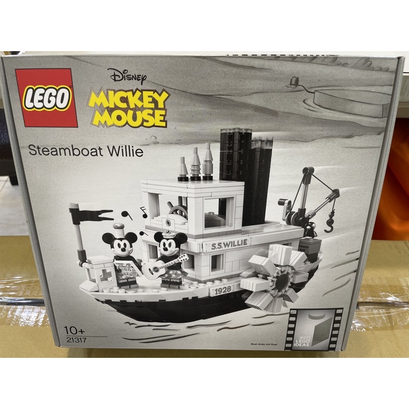 LEGO 21317 威利號 米奇蒸汽船 IDEAS