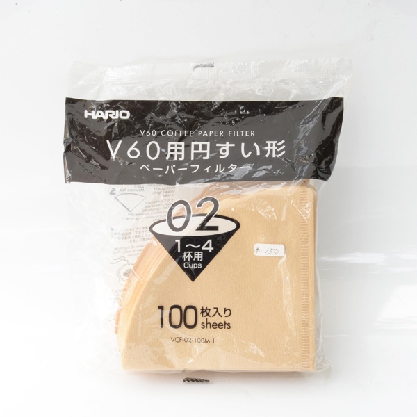 【小皮箱】HARIO VCF-02-100M-J 濾紙 100枚入 V60用 1~4杯用 02咖啡濾紙 日本製