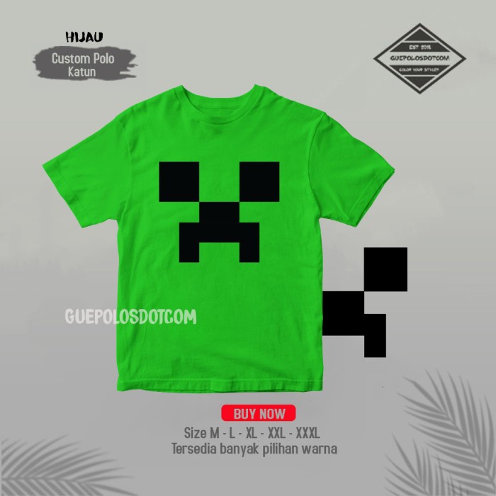 Hijau minecraft 悲傷臉 T 恤 roblox 悲傷襯衫 roblox 我的世界綠色 2