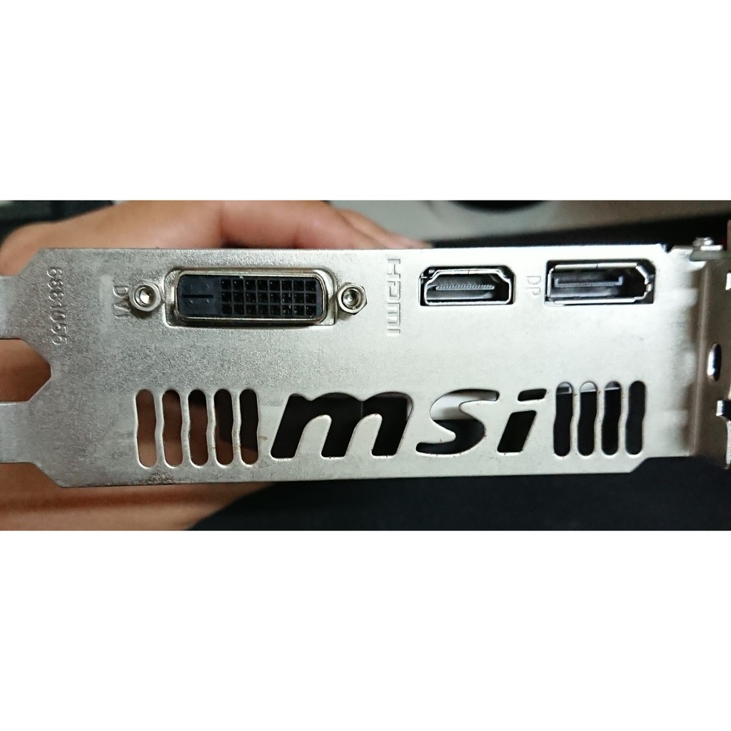 MSI GTX 1050 2GT 顯示卡 二手已過保