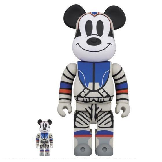 【肥豆仔玩具店】BE@RBRICK Mickey X BBC太空米奇 90週年 會場限定 400%+100% 500%