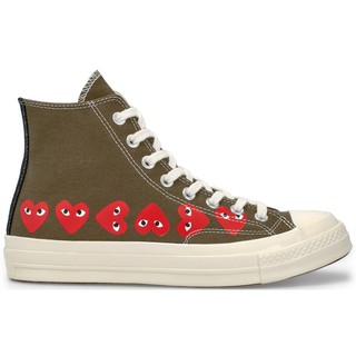 【紐約范特西】預購 Converse All-Star 70s Hi CDG Polka Dot 卡其