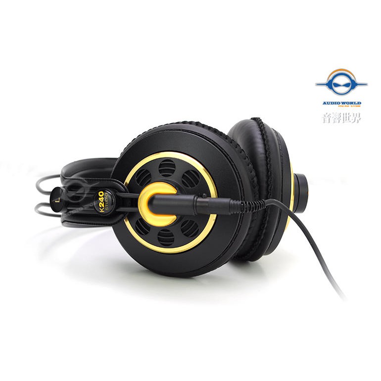 【音響密室】奧地利AKG K240 Studio經典款專業監聽耳機-獨家贈送升級線