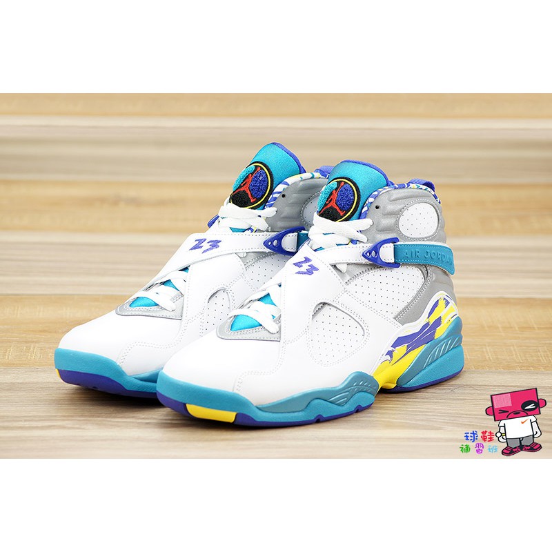 air jordan 8 retro white aqua