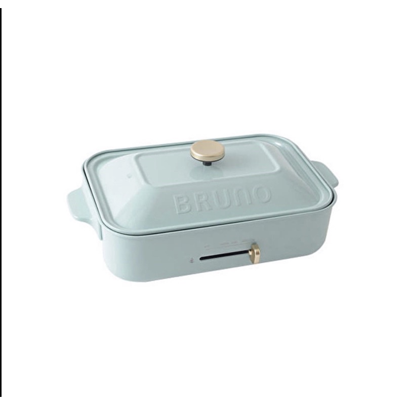【BRUNO】多功能鑄鐵電烤盤(土耳其藍）