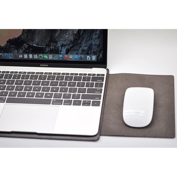 Macbook 11吋 12吋 筆電保護套 滑鼠墊功能內蓋 保護皮套 防震 收納包 Touch bar適用