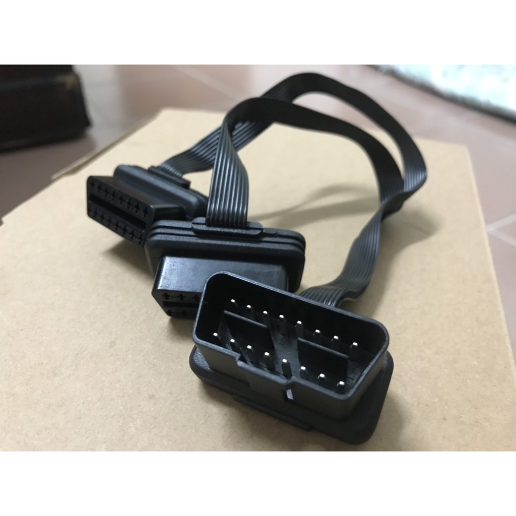 九七八汽車精品 本田 HONDA OBD 1分2 1轉2 扁線 專用線組 可同時使用兩個 OBD OBD2 產品 !