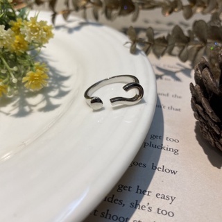 (時尚單品戒指)💍GUESS 問號個性可調式戒指 韓風韓星最愛款戒指 可調式戒指時尚戒指 天然抗過敏防退色戒指 厚鍍真金